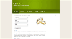 Desktop Screenshot of catdau.ro